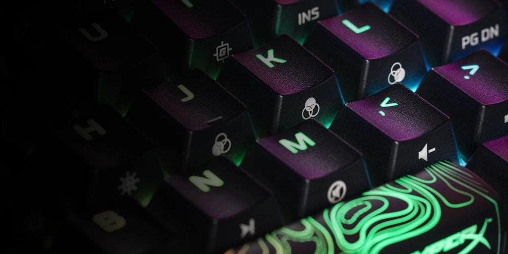 Mechaninė Žaidimų klaviatūra HyperX Alloy Origins 60, HyperX Red - Linear Switch, US išdėstymas aprašymas - Prekės nuotrauka