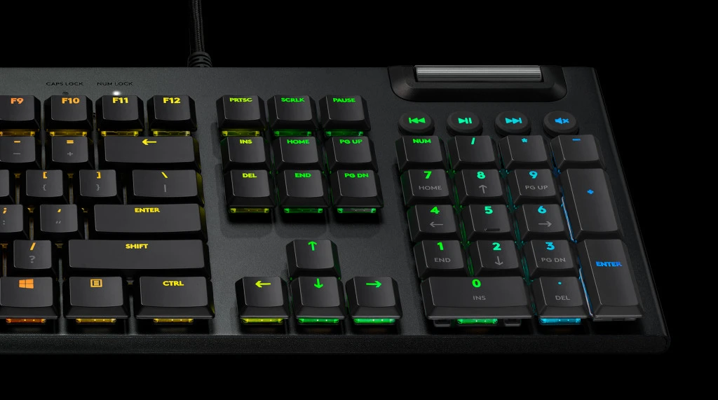 Mechaninė Žaidimų Klaviatūra Logitech G815 RGB Lightsync, GL Linear, US išdėstymas aprašymas - Prekės nuotrauka