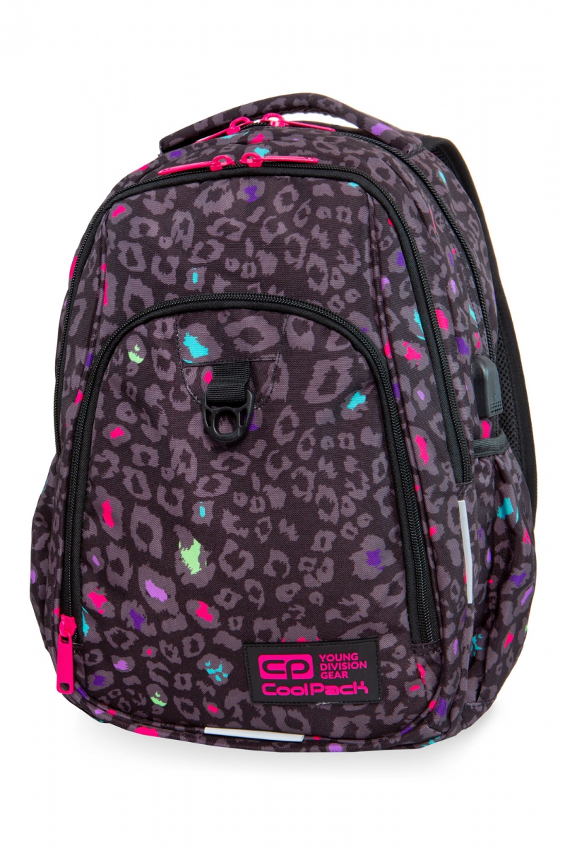 Cool Pack Mokyklinė kuprinė CoolPack Strike L Juodas Panther aprašymas - Prekės nuotrauka