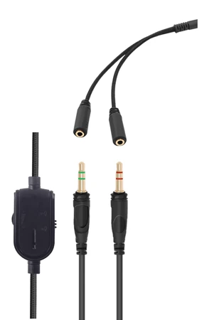 Arozzi Ausinės Žaidimams Aria 3.5mm, Juodas aprašymas - Prekės nuotrauka