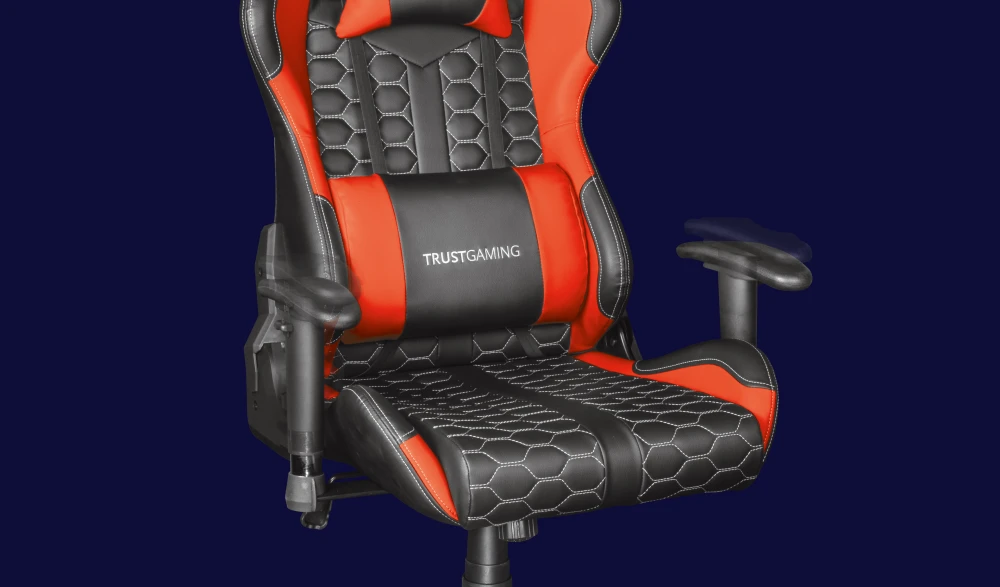 Žaidimų kėdė Trust GXT 708R Resto Gaming Chair, Raudona, 24217 aprašymas - Prekės nuotrauka