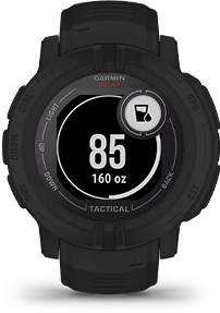 Išmanusis laikrodis Garmin Instinct 2 Solar Tactical Edition, Juodos spalvos aprašymas - Prekės nuotrauka