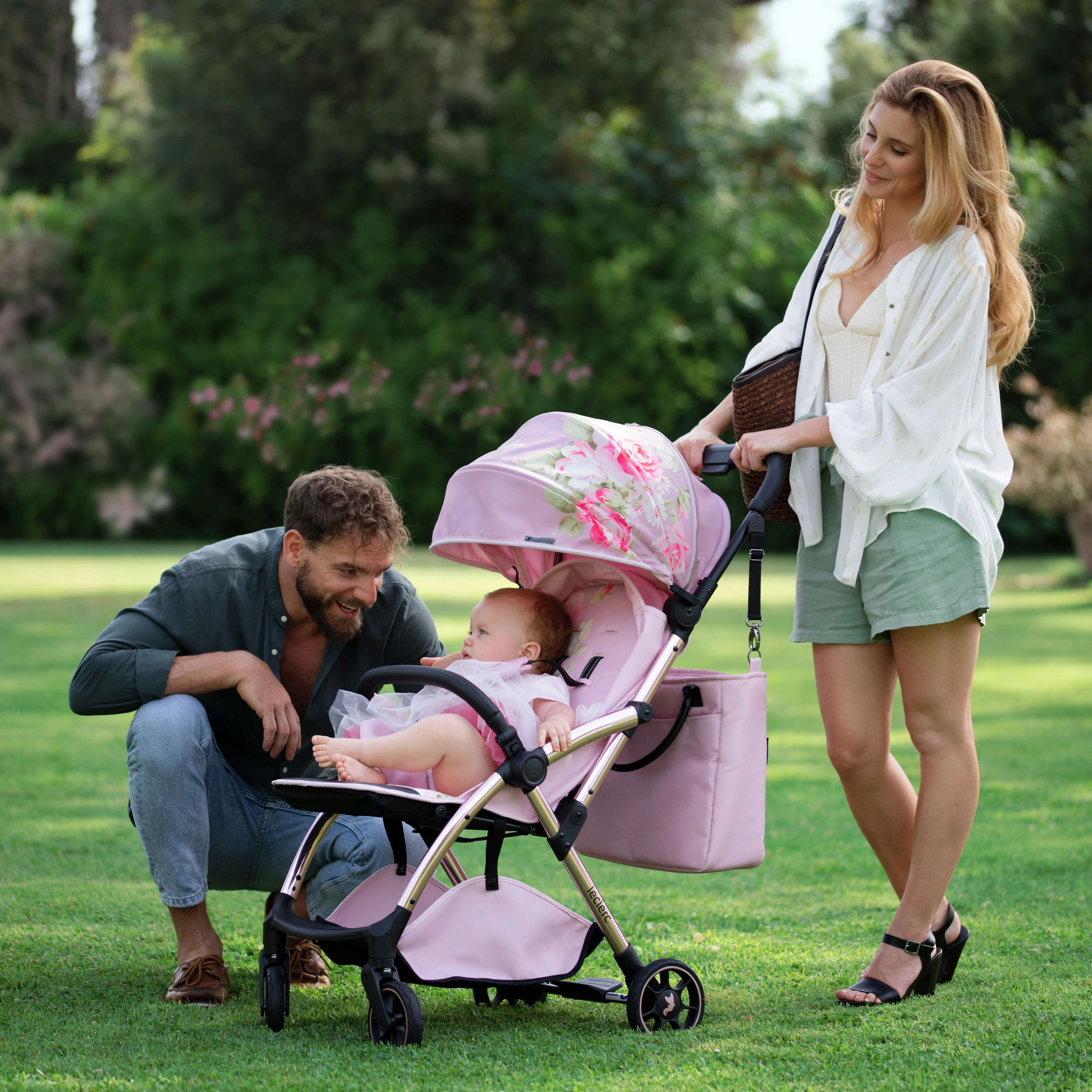 Vežimėlis Monnalisa By Leclerc Baby, Juodos spalvos aprašymas - Prekės nuotrauka