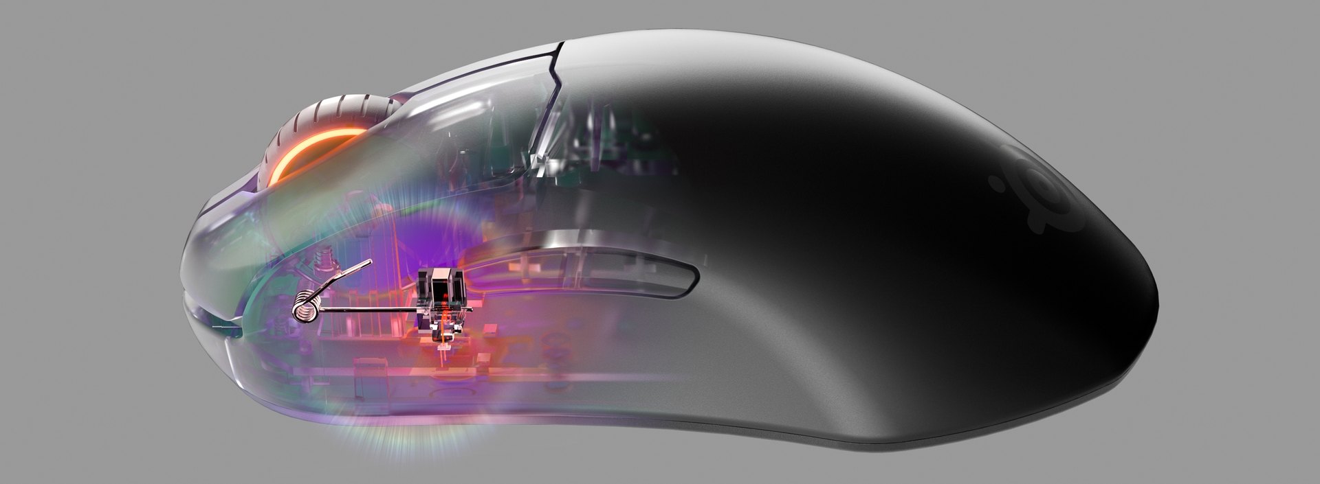 Žaidimų Pelė SteelSeries Prime, Juodos spalvos aprašymas - Prekės nuotrauka