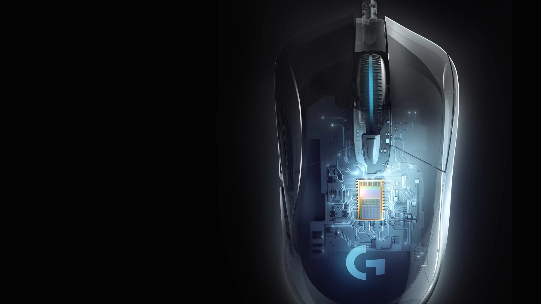 Laidinė pelė žaidimams Logitech G403 Hero, Lightsync RGB, Juodos spalvos aprašymas - Prekės nuotrauka
