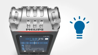 Philips VoiceTracer DVT7110 Diktofonas aprašymas - Prekės nuotrauka