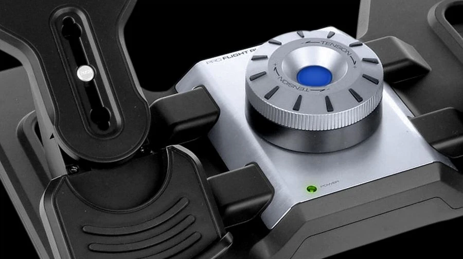 Logitech Pro Flight Rudder Pedals Skraidymo simuliatorius aprašymas - Prekės nuotrauka