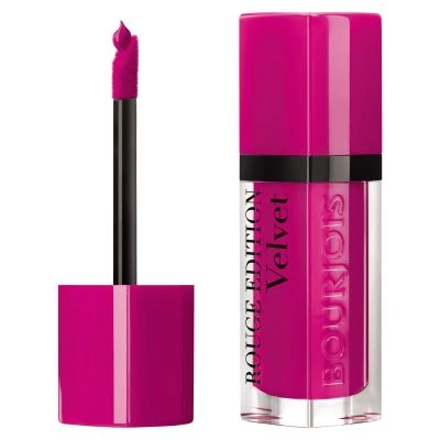 BOURJOIS Paris Rouge Edition Velvet Lūpdažis Moterims 7,7 ml, 05 OLÉ FLAMINGO! aprašymas - Prekės nuotrauka
