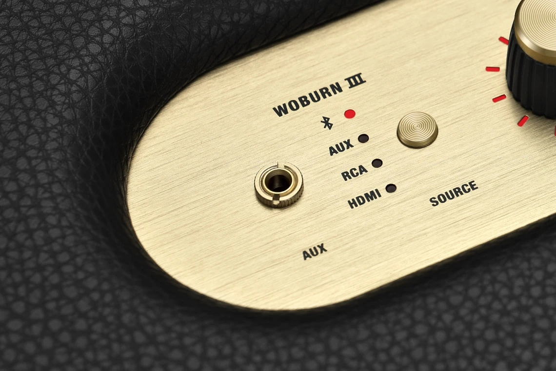 Garso kolonėlė Marshall Woburn III Bluetooth Juodos spalvos aprašymas - Prekės nuotrauka
