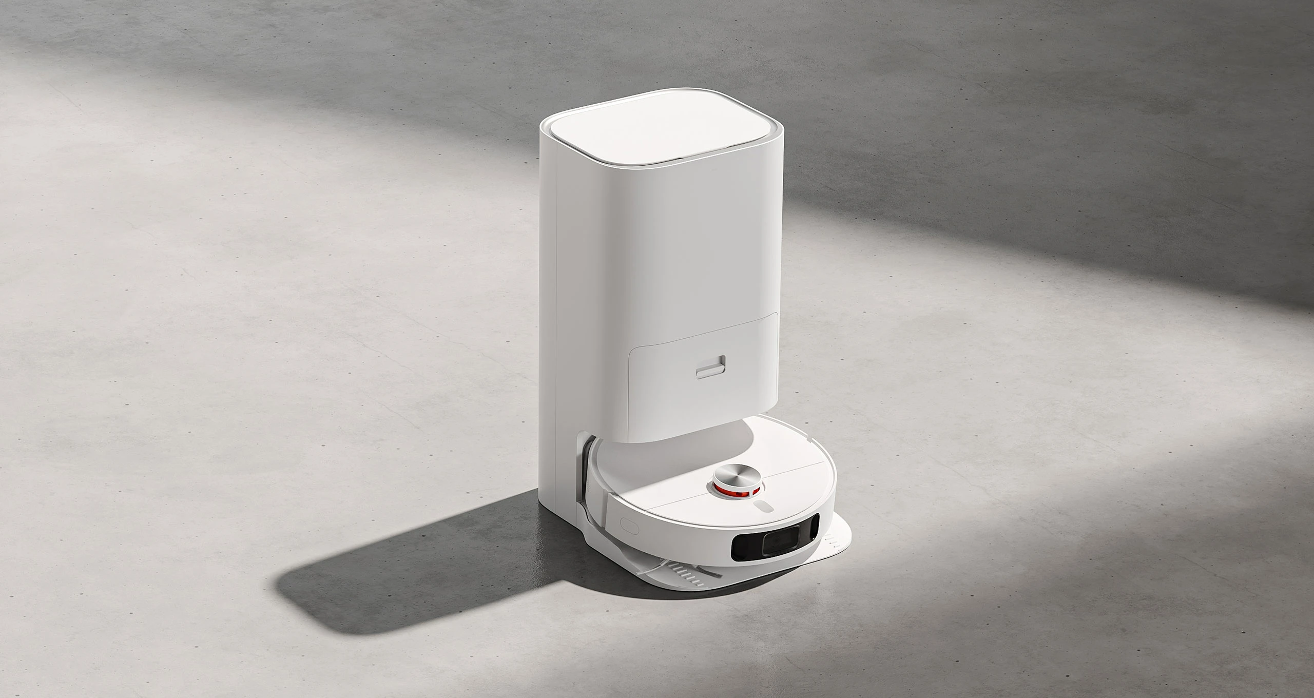 Dulkių siurblys - robotas Xiaomi X10 + su automatine dulkių išsiurbimo stotele, Baltas aprašymas - Prekės nuotrauka