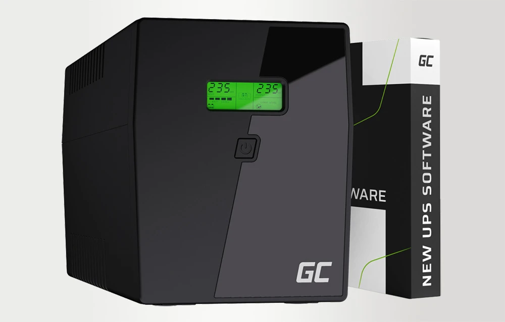 Green Cell Žalias Cell GREENCELL UPS Power Proof 2000VA 1200W aprašymas - Prekės nuotrauka Green Cell Žalias Cell GREENCELL UPS Power Proof 2000VA 1200W aprašymas - Prekės nuotrauka