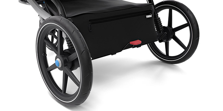 THULE Urban Glide 2 bėgimo vežimėlis | Juodas/žalias (Juodas/Cypress Žalias) aprašymas - Prekės nuotrauka