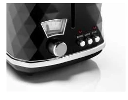 Skrudintuvas Delonghi Brillante CTJ 2103.BK (900W/Juodas) aprašymas - Prekės nuotrauka