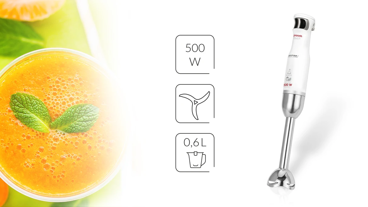 Rankinis trintuvas MPM MBL-27, Baltos spalvos aprašymas - Prekės nuotrauka