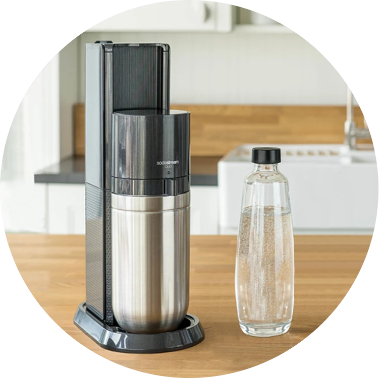 Stiklinis buteliukas SodaStream Duo, 1l aprašymas - Prekės nuotrauka