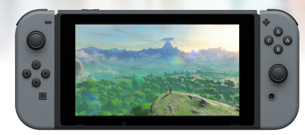 Nintendo Switch (Raudona / Mėlyna) aprašymas - Prekės nuotrauka