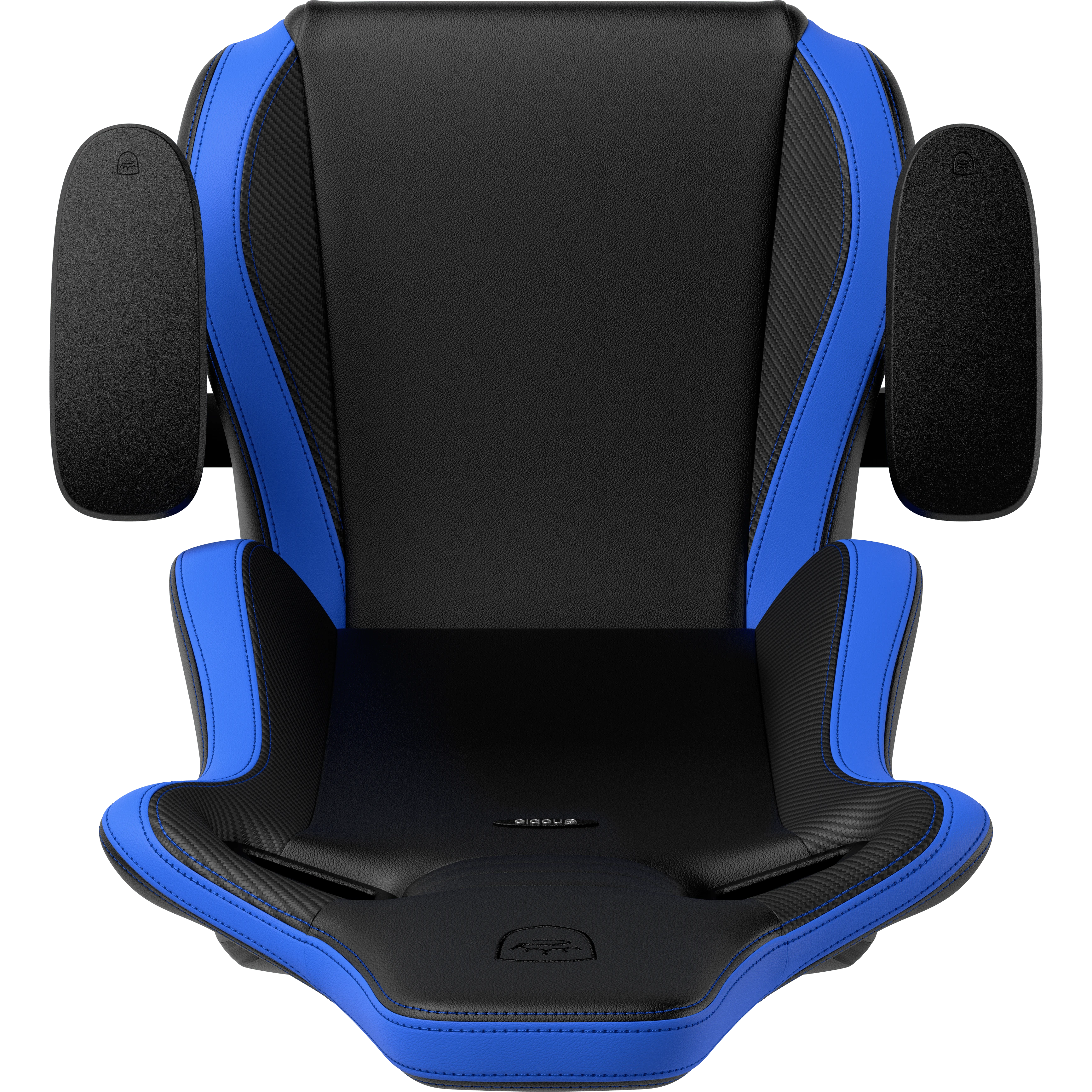Žaidimų kėdė Noblechairs EPIC Comapct Gaming Chair, Juoda/Carbon/Mėlyna aprašymas - Prekės nuotrauka