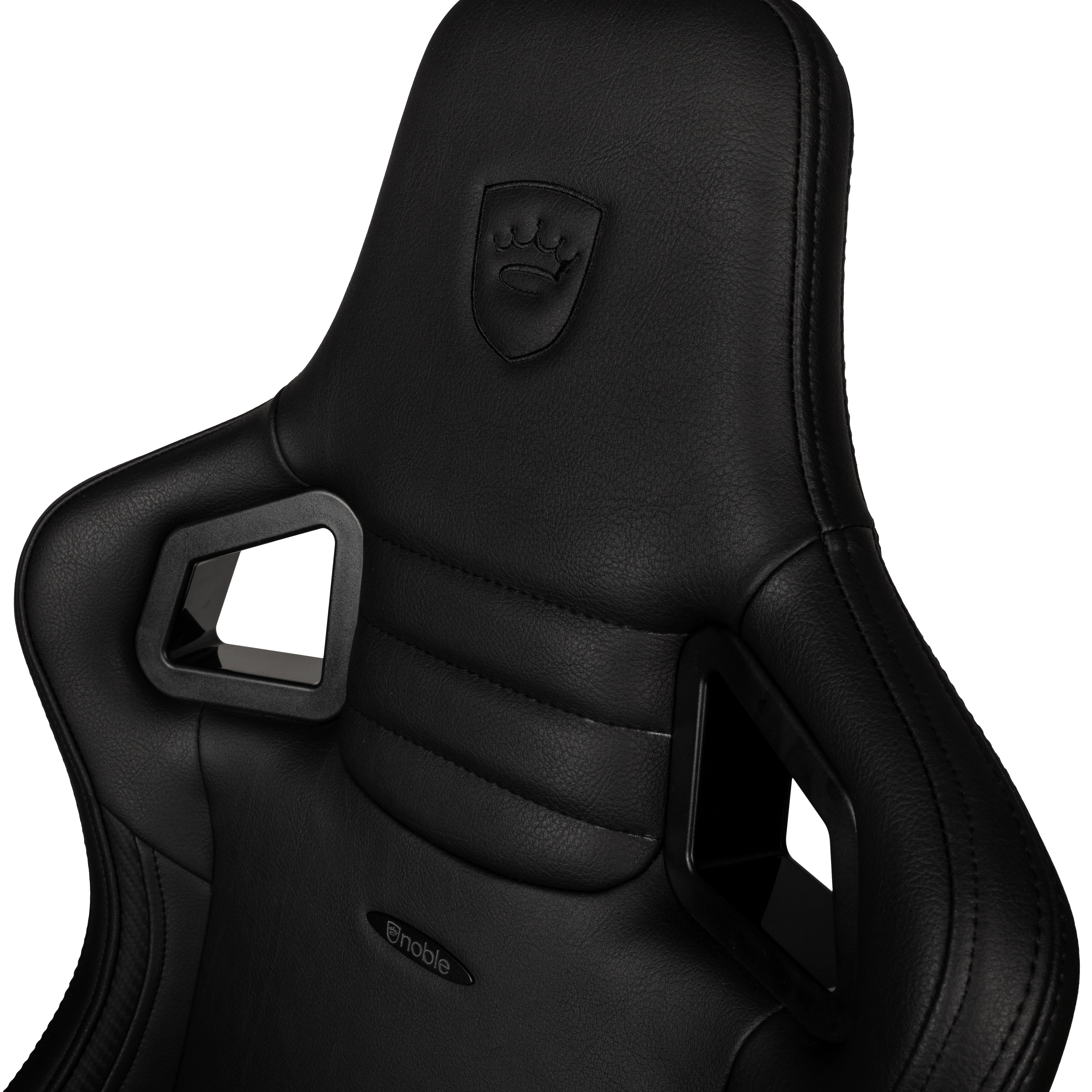 Žaidimų kėdė Noblechairs EPIC Comapct Gaming Chair, Juoda/Carbon aprašymas - Prekės nuotrauka