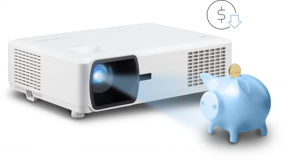 Projektorius ViewSonic LS610WH, Baltos spalvos aprašymas - Prekės nuotrauka