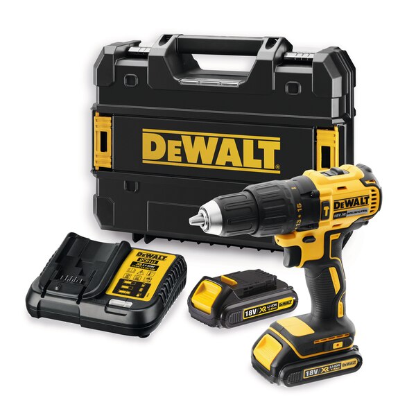 DeWalt smūginis suktuvas - gręžtuvas DCD778S2T-QW, 18V, 2 X 1,5AH aprašymas - Prekės nuotrauka