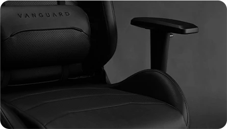 Žaidimų kėdė Sense7 Vanguard Gaming Chair, Juoda aprašymas - Prekės nuotrauka