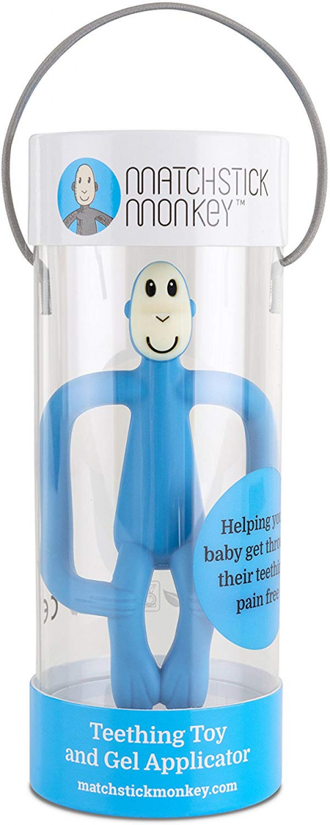 MATCHSTICK MONKEY kramtukas, mėlynas, 3 mėn+, MM-T-002 aprašymas - Prekės nuotrauka