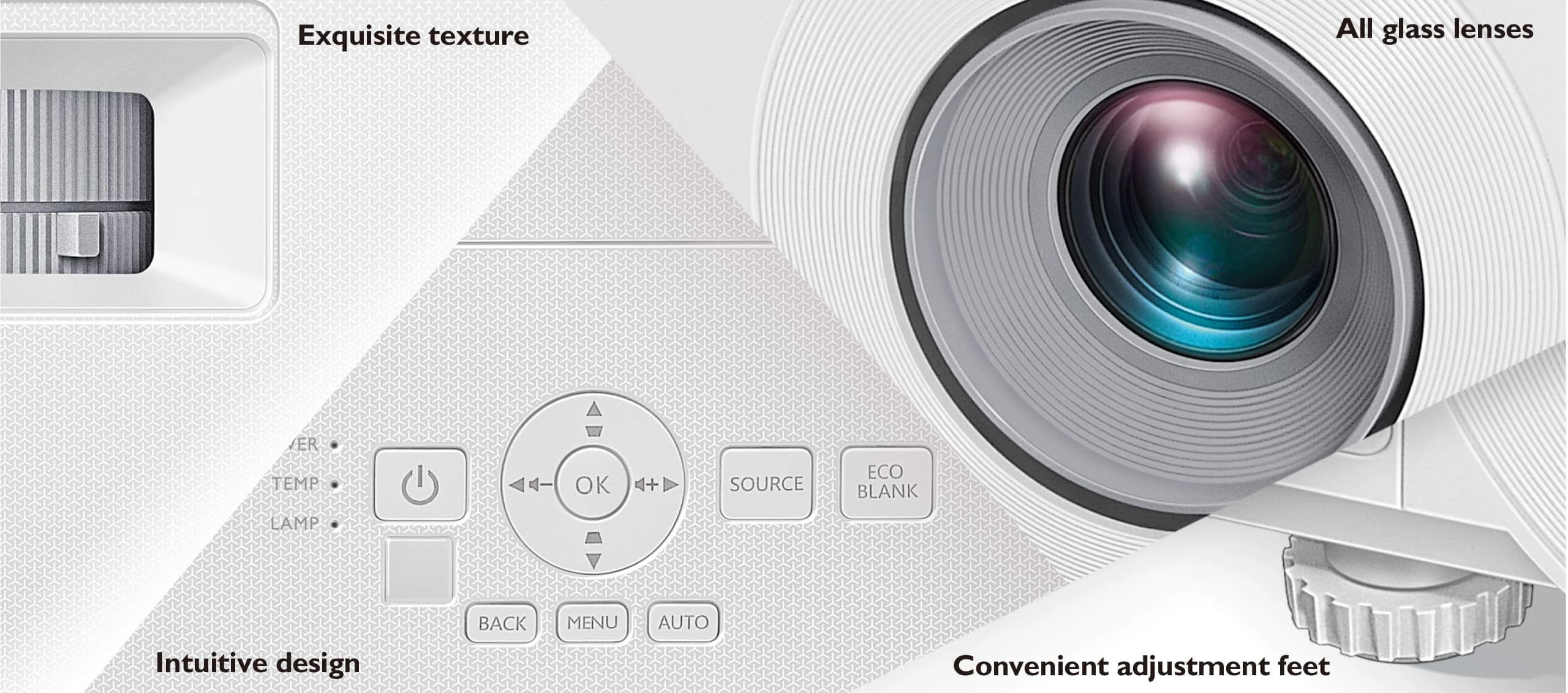 1080P Verslo Projektorius Prezentacijoms BenQ MH560 aprašymas - Prekės nuotrauka