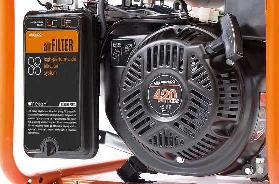 Daewoo benzininis generatorius GDA 7500E-3 6500W 3 fazės aprašymas - Prekės nuotrauka