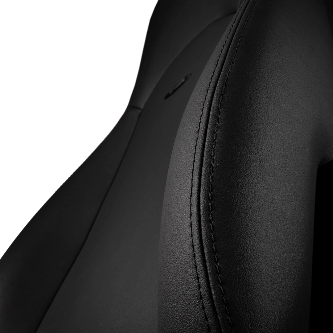 Žaidimų kėdė Noblechairs ICON Juodas Edition Vinyl / PU hybrid leather Gaming Chair, Juoda aprašymas - Prekės nuotrauka
