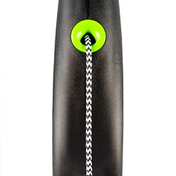 Trixie Flexi Juodas Design XS pavadėlis šunims iki 8kg virvinis 3m mėlynos spalvos aprašymas - Prekės nuotrauka