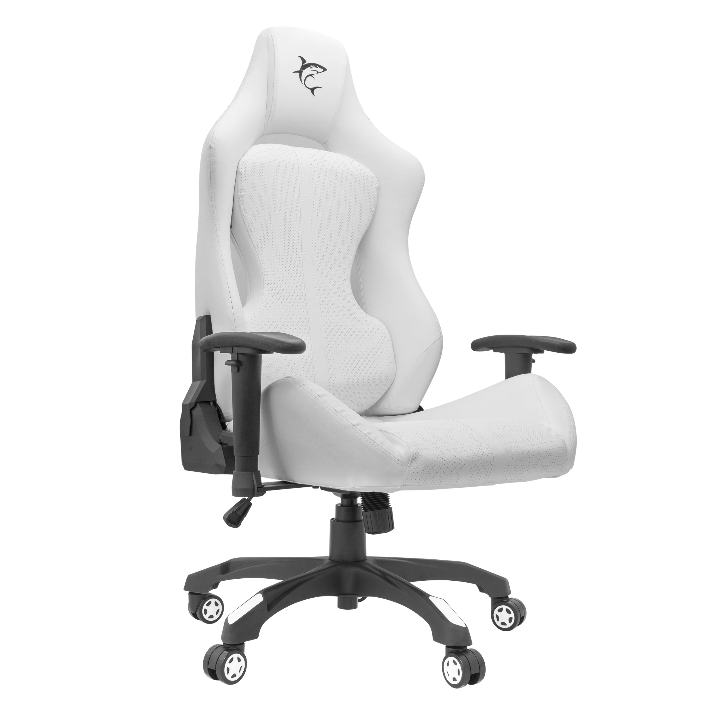 Žaidimų kėdė White Shark Monza-W Gaming Chair, Balta aprašymas - Prekės nuotrauka