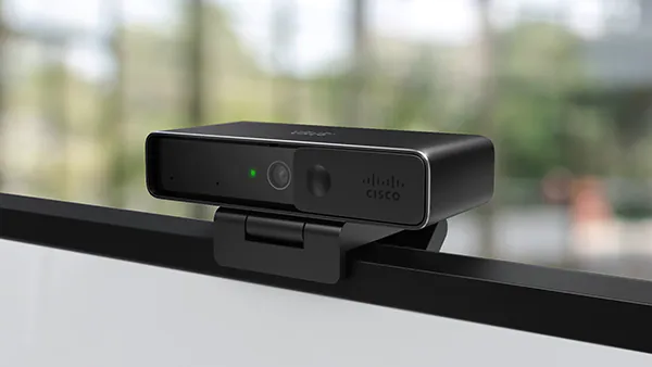 CISCO Webex Desk Interneto kamera, Juoda aprašymas - Prekės nuotrauka