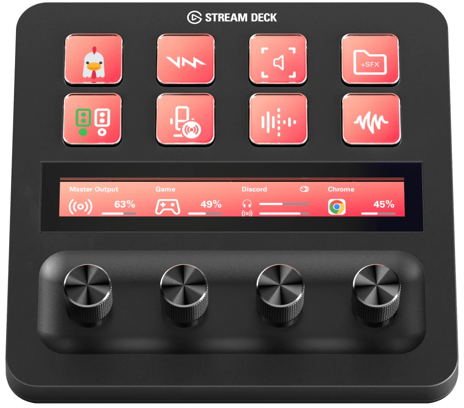 Corsair ELGATO Stream Deck +, Juodos spalvos aprašymas - Prekės nuotrauka