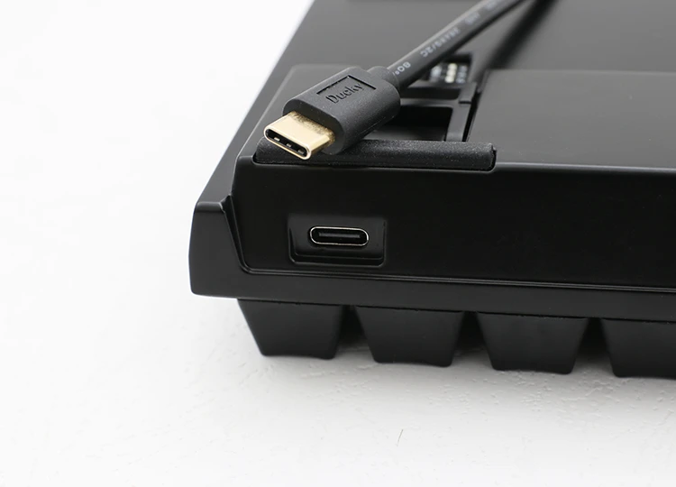 Mechaninė klaviatūra Ducky Mecha Mini, PBT, MX Black, RGB, DE išdėstymas aprašymas - Prekės nuotrauka