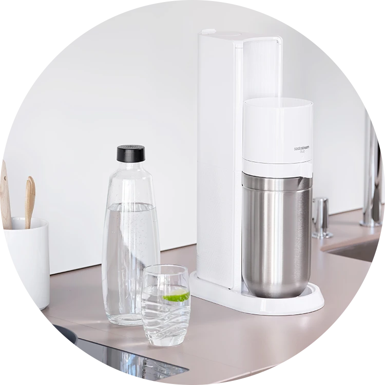 Stiklinis buteliukas SodaStream Duo, 1l aprašymas - Prekės nuotrauka