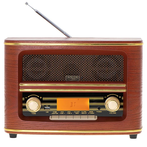 Adler AD 1187 retro radijas aprašymas - Prekės nuotrauka