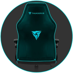 ThunderX3 Žaidimų kėdė Thunder X3 EC1 Gaming Chair, Juoda-oranžinė aprašymas - Prekės nuotrauka