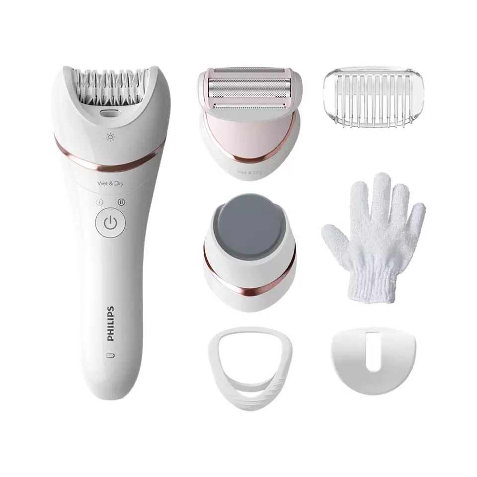 Philips Epilator Series 8000 „Wet & Dry“ epiliatorius BRE730/10 aprašymas - Prekės nuotrauka