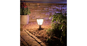 Philips Hue Econic Lauko Šviestuvas (Baltas ir spalvotas) aprašymas - Prekės nuotrauka