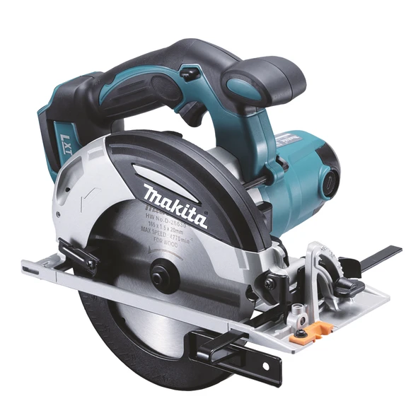 Makita DHS630Z Akumuliatorinis diskinis pjūklas, 18 V, 66 mm, ø165x20, Be akumuliatorių ir kroviklio! aprašymas - Prekės nuotrauka