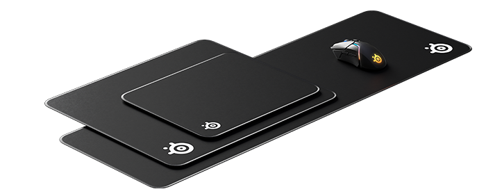 Medžiaginis pelės kilimėlis SteelSeries QcK Edge Medium, Juodos spalvos aprašymas - Prekės nuotrauka
