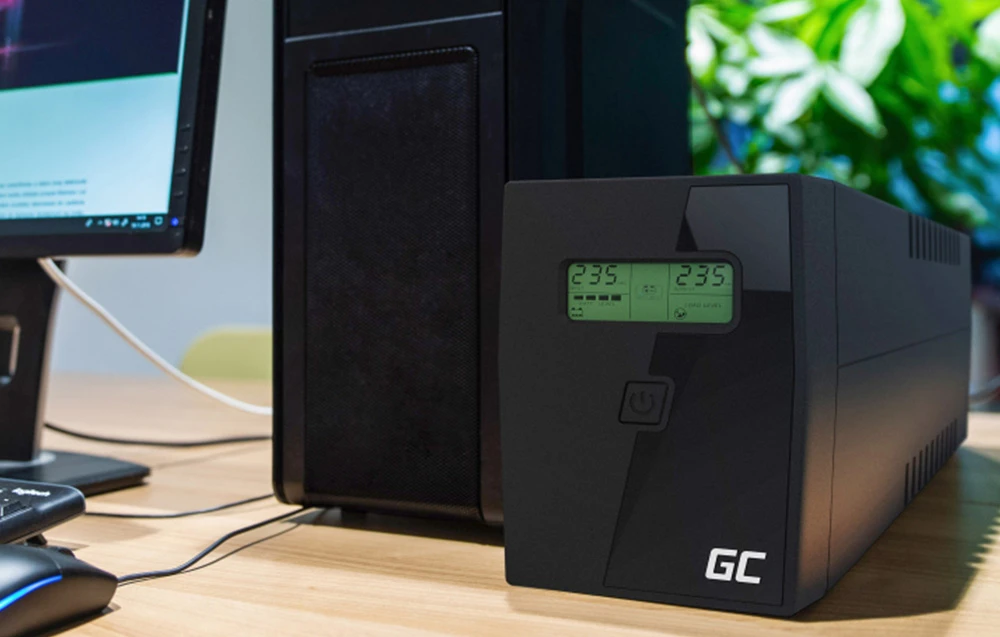 Green Cell Žalias Cell Žalias Cell UPS Power Proof 600VA 360W aprašymas - Prekės nuotrauka Green Cell Žalias Cell Žalias Cell UPS Power Proof 600VA 360W aprašymas - Prekės nuotrauka