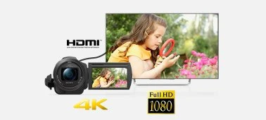 Kamera Sony FDR-AX33 aprašymas - Prekės nuotrauka