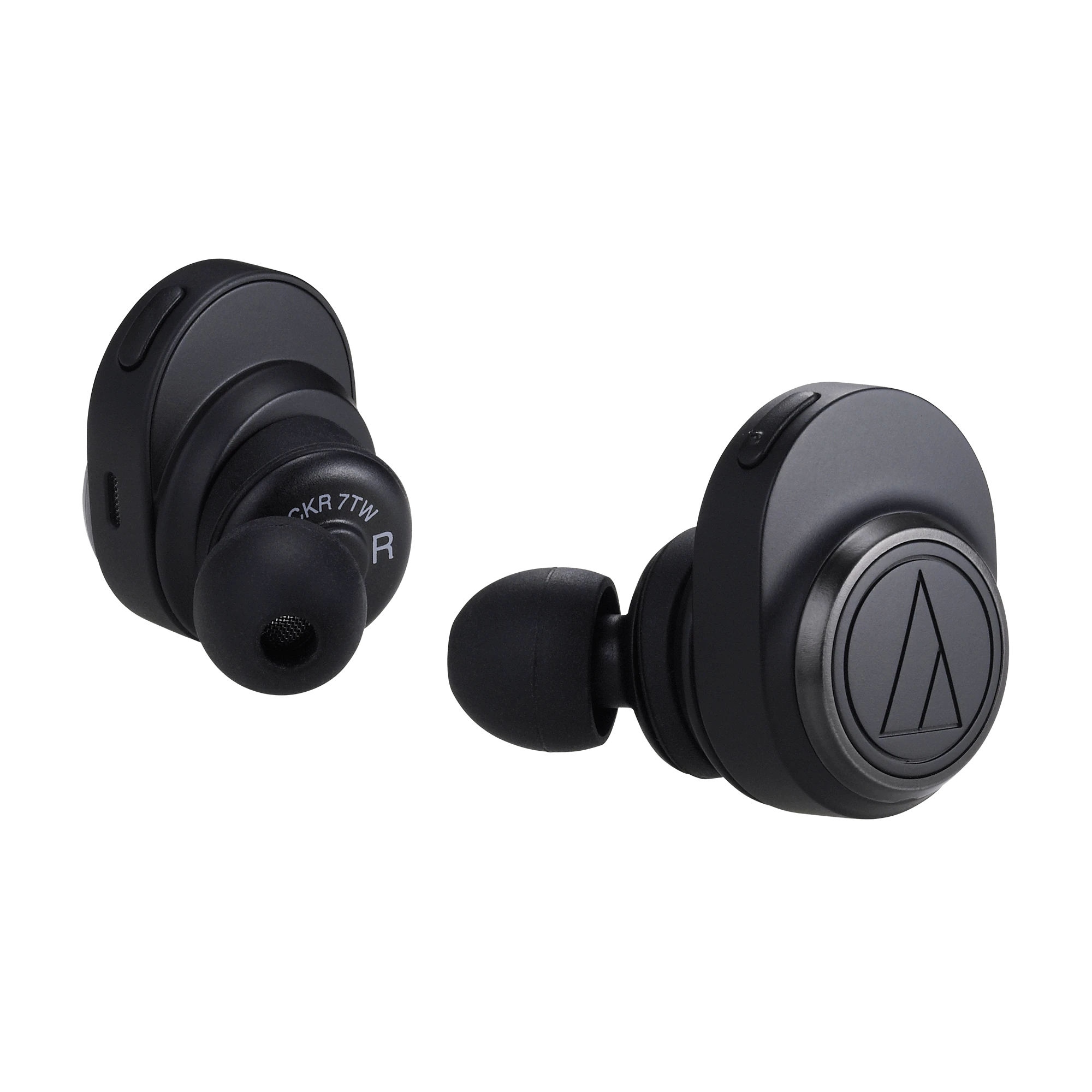 Audio-Technica ATH-CKR7TWBK belaidės TWS ausinės, Juodos spalvos aprašymas - Prekės nuotrauka