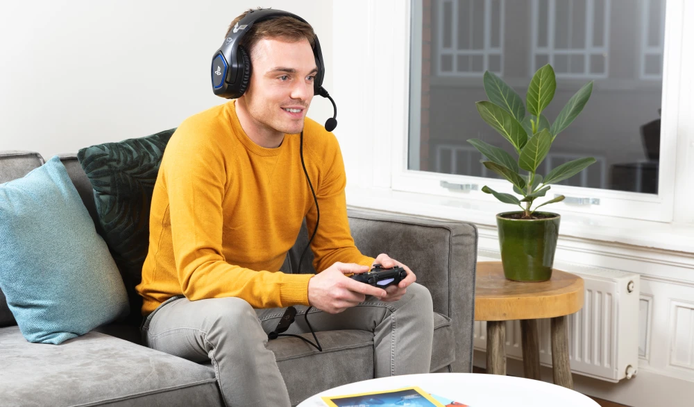 Žaidimų ausinės Trust GXT 488 Forze PS4 Gaming Headset PlayStation official licensed product, Juodos, 23530 aprašymas - Prekės nuotrauka