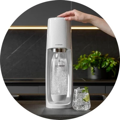 SodaStream prisukamas CO2 angliarūgštės cilindras, 60l, mėlynas aprašymas - Prekės nuotrauka