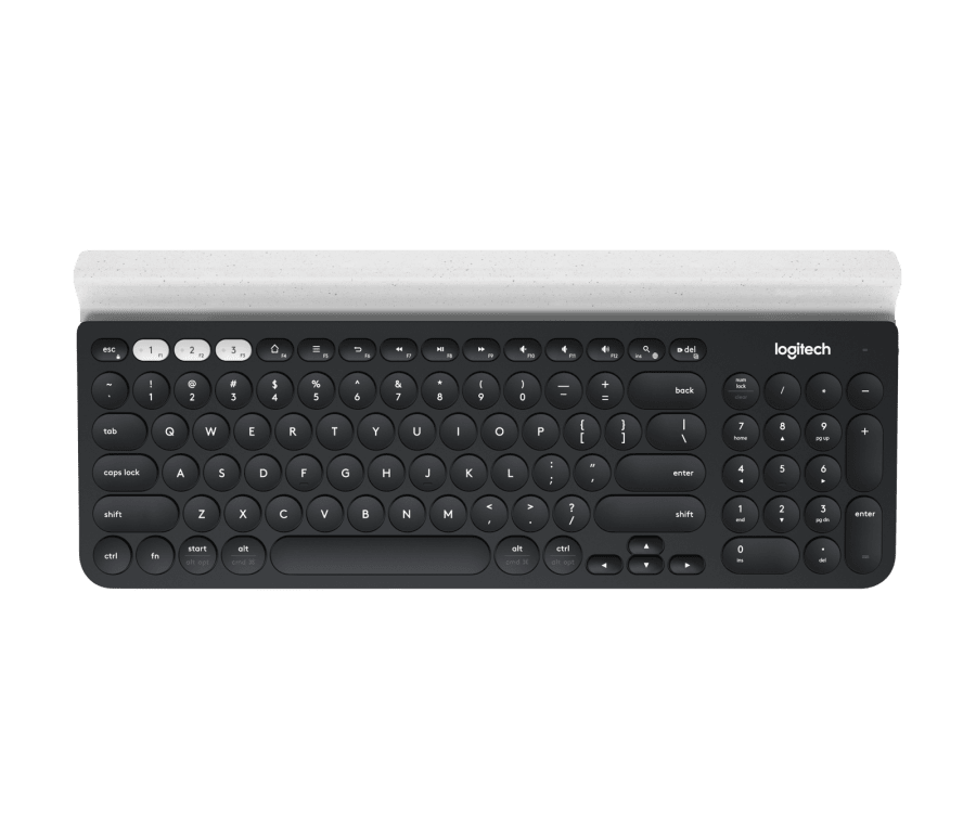 Logitech K780 Multi-Device Bluetooth Klaviatūra, US išdėstymas aprašymas - Prekės nuotrauka