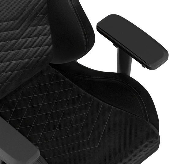 Žaidimų kėdė Noblechairs EPIC mousesports Edition PU-Leather Gaming Chair, Juoda-raudona aprašymas - Prekės nuotrauka