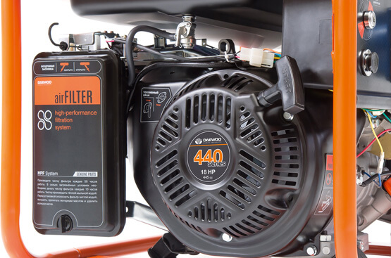 Benzininis generatorius 7.5KW 230V/GDA 8500E DAEWOO aprašymas - Prekės nuotrauka
