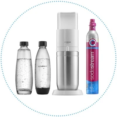 Gazuotų gėrimų gaminimo aparatas SodaStream DUO, baltas aprašymas - Prekės nuotrauka